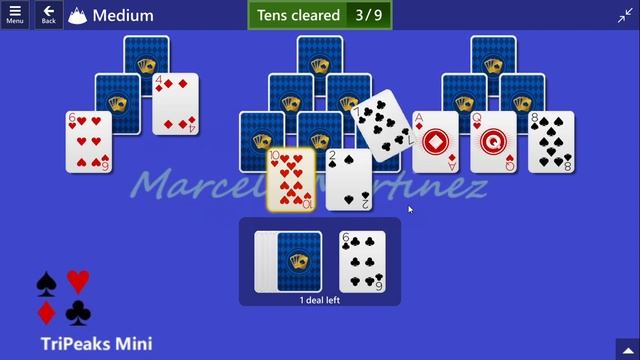 TriPeaks Mini Game #5 | May 2, 2021 Event | Medium смотреть онлайн