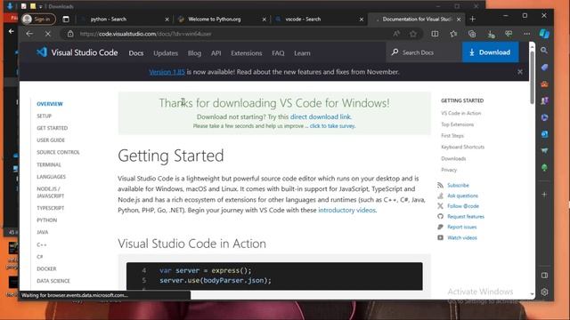 Python Installation Guide