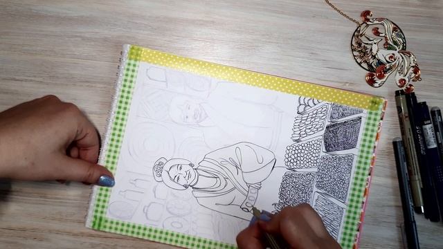 Синдром самозванца, срисовывание и инктобер - рисую иллюстрации к своей книге - глава 7 смотреть онлайн