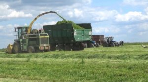 Заготовка кормов в СПК "Гигант"(июнь 2021).Полная версия