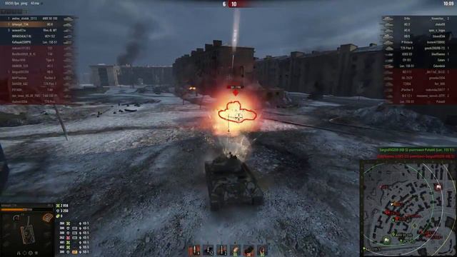 ИС-6 | Стандартный бой на ИС-6. Харьков – Стандартный бой (WoT 0.9.20) смотреть онлайн