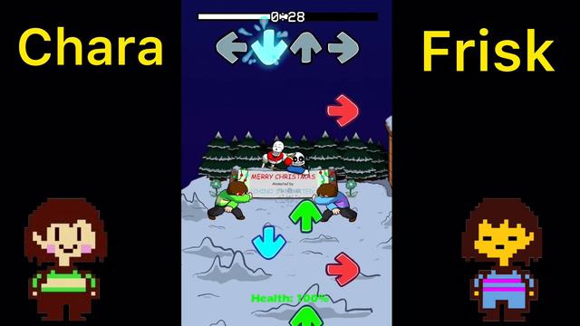 Friday Night Funkin' VS Chino's Christmas Snowball Fight | Undertale (FNF Mod/Hard) смотреть онлайн