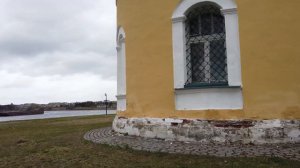 Walk around the city of Uglich in the Yaroslavl region, Russia. Uglich Kremlin. Walking tour 4k.