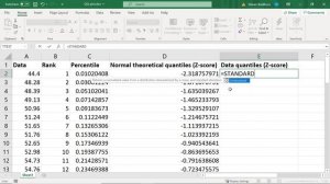How To Create A QQ Plot In Excel
