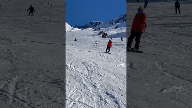 Kazakhstan. Almaty. Ski resort Shymbulak. Казахстан. Алматы. Горнолыжный курорт Чимбулак/Шымбулак