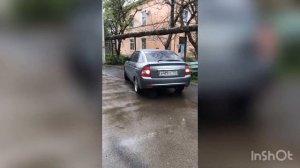 Выхлоп Приора басистый звук! До и после