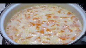 Каша тыквенная на молоке