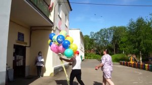 Начало выпускного "стиляги" в детском саду