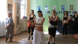 Школа восточного танца "ИРАДА" первая постановка)