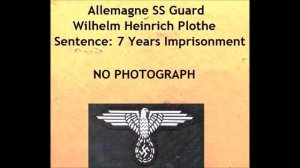Bremen-Farge War Crimes Trial: Hamburg 1948: