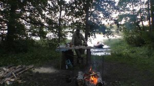 Рыбалка на Бабинском озере. Ленинградская обл. Ночной клёв подлещика. Отличный отдых в одну харю.
