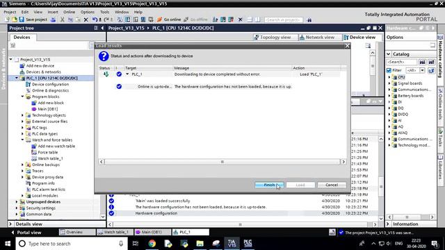 Siemens TIA - Adding Clock Byte and System Byte