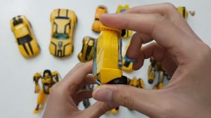 Transformers Bumblebee Evolution History ランスフォーマー 變形金剛 robots in disguise