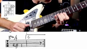 Michelle Guitar Lesson : Chords and Solo : Beatles (Tabs on screen)