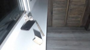 Обшивка балкона ламинатом