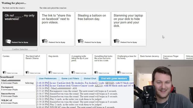 STEPHEN HAWKING WORKING THE POLE! - Cards Against Humanity Funny Moments w/ Friends! смотреть онлайн