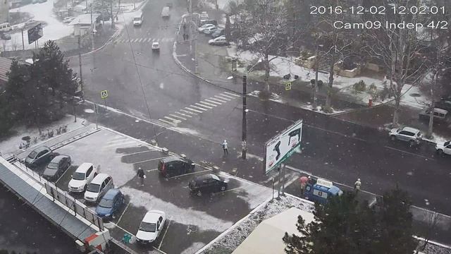 Образец съёмки в снегопад. 2 декабря 2016. смотреть онлайн