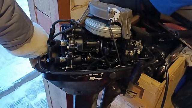 SEA PRO T9.8 завёлся как часы на 15 градусном морозе после 10 лет простоя смотреть онлайн