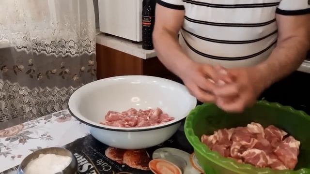 Как замариновать свиной ошеек для шашлыка! Такой шашлык можно есть губами!
