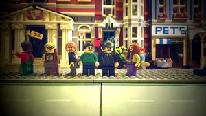 Автобусная остановка LEGO Bus Stop