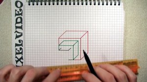 3d как нарисовать 3 куба / рисунки по клеточкам | #pixelvideo