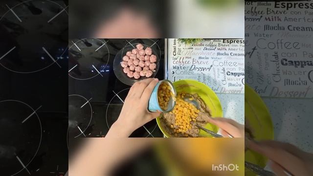 Капустный пирог с мясными шариками /ПП ужин /Низкокалорийный пирог смотреть онлайн