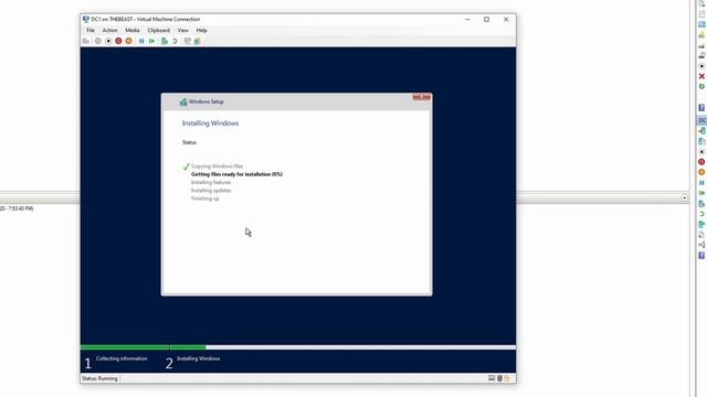 Installing Windows Server 2019 on Windows 10 using Hyper-V - Step by step смотреть онлайн