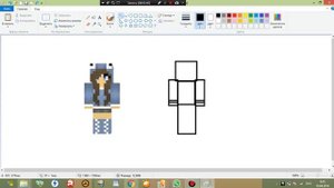 как нарисовать Майнкрафт  1часть