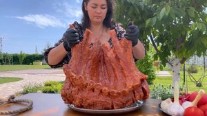 ОСТОРОЖНО! Это видео заставит вас проголодаться! Говяжьи Ребрышки Зажаренные в Тандыре