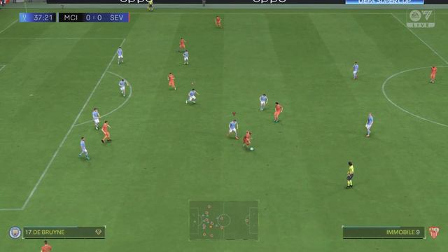 Game 6 EA Sports FC 24 (Man City vs Sevilla FC) PlayStation 5 UEFA Super Cup Career mode.