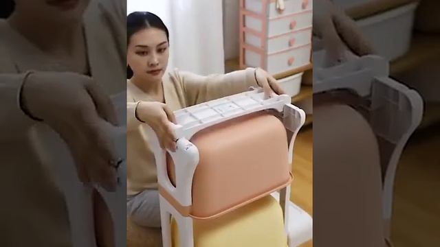 Небольшая тележка с вращающимся колесом, стеллаж для хранения детских игрушек смотреть онлайн