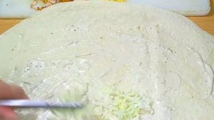 ??Салат " ЦЕЗАРЬ" в ЛАВАШЕ. Вкуснейший ролл, который удобно брать с собой?