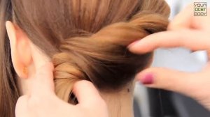 Прическа на каждый день   Офисный стиль   Для длинных и средних волос