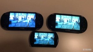 PS VITA FAT VS PS VITA SLIM VS PSP GO - DISPLAY QUALITY COMPARSION - TEKKEN 6 - 2020