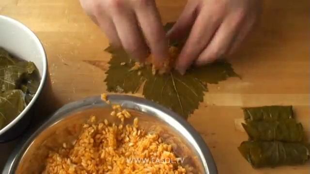 Долма из виноградных листьев смотреть онлайн