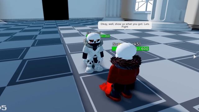 Roblox | Underverse Ultimate Battles | Cross Sans смотреть онлайн