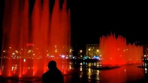 Пермь. Открытие фонтана "РЕКА".
