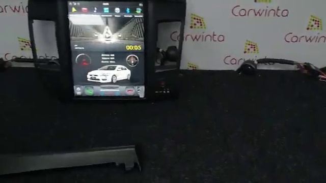 Магнитола Mitsubishi Lancer X 2007-2015 (стиль Tesla) смотреть онлайн