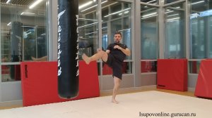 Учимся бить фронт кик Пошаговая инструкция.