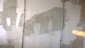 Штукатурные маяки система крепления / Securing wall plaster