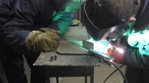 Простая сварка алюминия двойным пульсом на полуавтомате Викинг MIG 200 DOUBLE PULSE