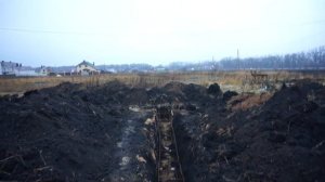 Ленточный фундамент . Строим дом из газоблока. ч.1