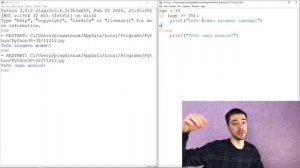 Python с нуля. Урок 2 _ Условные операторы. Пользовательский ввод.mp4