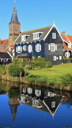 Остров Маркен, магнит для туристов в Нидерландах #netherlands #travel #nature #shorts