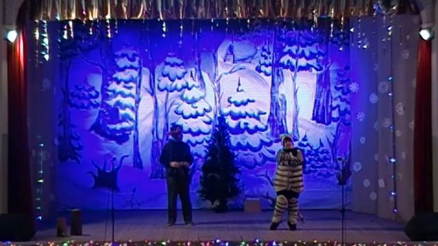 Новогодний утренник 29.12.2018 "Новогодние приключения в Простоквашино" Лутугинский РДК