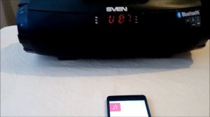 Обзор блютуз акустики Sven PS-460 Browse Bluetooth acoustics Sven PS-460