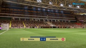 FIFA 21 - Russia vs Denmark - UEFA EURO 2020 Predictions