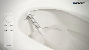 Geberit AquaClean Sela. Подвесной унитаз с биде. Обзор функций.