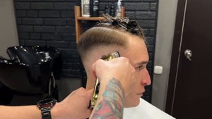 Мужская стрижка | Стрижка Андеркат | Undercut | Barber | Барбер | Фейд | Fade | Мужские стрижки 202