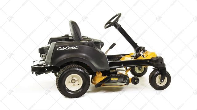 Садовый райдер Cub Cadet XZ2 107 3D обзор